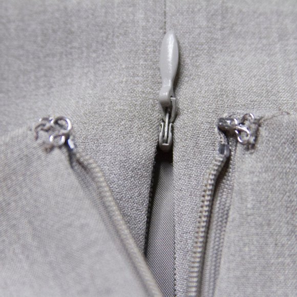 NINE WEST GRAY SHORT SKIRT - Picture 9 of 16